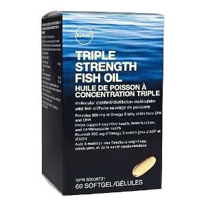  GNC Triple Strength Fish Oil
