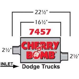  Cherry Bomb 7457 Pro Muffler Automotive