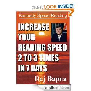 Increase Your Reading Speed 2 to 3 Times in 7 Days Dr Anju Bapna, Raj 
