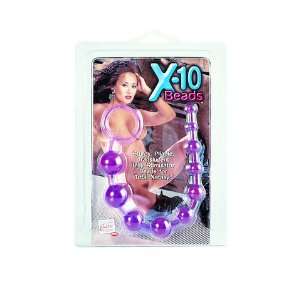  X 10 beads   purple