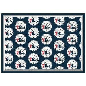  Philadelphia 76ers 21x78 Repeat Rug