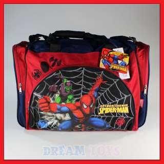 Marvel Spider Man Kids Duffle Bag   Gym Duffel Travel  