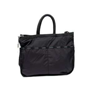   LeSportsac Liz Diaper Bag Shoulder Tote Black Nylon Style #7841 Baby
