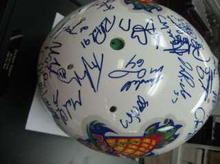   PRO BOWL Auto Helmet 36 signatures BARRY SANDERS STEVE YOUNG  