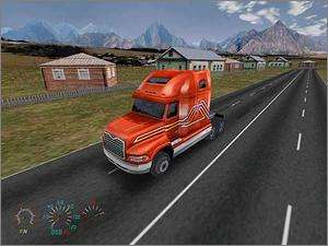 Hard Truck II 2 PC CD 18 wheeler rig road driving game  