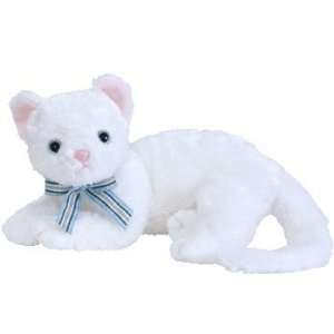  TY Beanie Buddy   STARLETT the White Cat Toys & Games