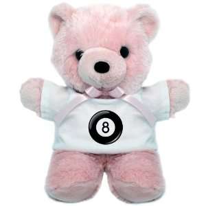 Teddy Bear Pink 8 Ball Pool Billiards 