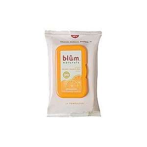  Blum Naturals, Daily Exfoliating Towelettes Organic Orange 