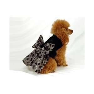   Evening Designer Dog Dress with Silk Lining (Medium)