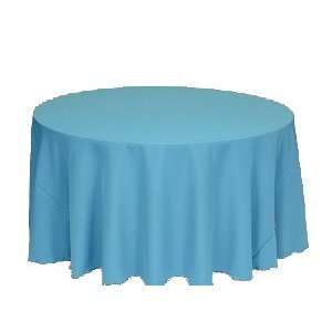  108 inch Round Turquoise Tablecloth (10 Pack) Everything 