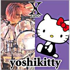 Japan Earthquake Charity X JAPAN YOSHIKITTY pen YOSHIKI  