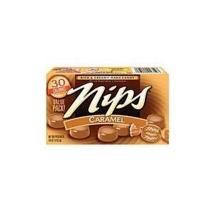 Nips Rich & Creamy Caramel Hard Candy 4 oz  Grocery 