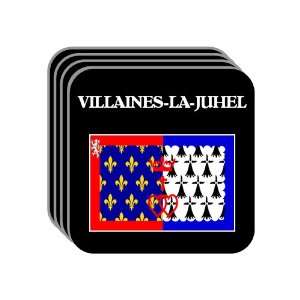  Pays de la Loire   VILLAINES LA JUHEL Set of 4 Mini 
