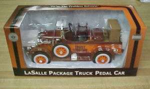 Trustworthy TW12 1940 LaSalle Package Truck Pedal Car  
