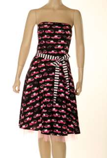 Psychobilly Necromance Hearse 1950s Party Dress NWT  