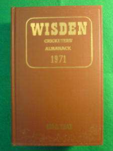 Wisden Cricketers Almanack 1971 9780850200232  