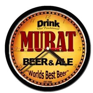  MURAT beer and ale cerveza wall clock 