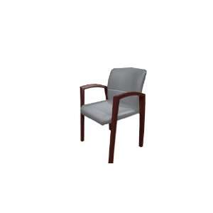  National Triumph Ultraleather Side Chair, Dove Grey (Grey 