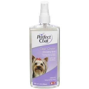  Perfect Coat Clear Choice Grooming Spray   10 oz (Quantity 