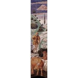   Shepherds (left wall of the apse), By Gozzoli Benozzo