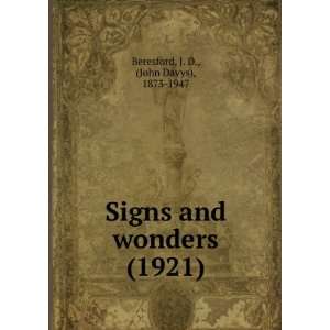  1921) (9781275158160) J. D., (John Davys), 1873 1947 Beresford Books
