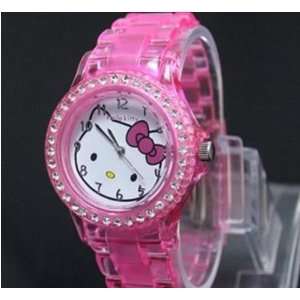   Kitty Watch Pink (Sports Quartz Wrist Band) Watch 