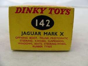 Dinky #142 Jaguar Mark X (1962)  