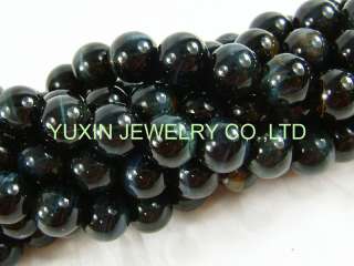 ITEM NAME AAA Grade natural blue tiger eye stone beads strand 16