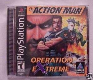 ACTION MAN OPERATION EXTREME PS1 GAME COMPLETE + NICE 608610992144 