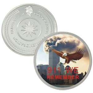  9/11 ATTACK CHALLENGE PHOTO SOUVENIR COIN ZP001 
