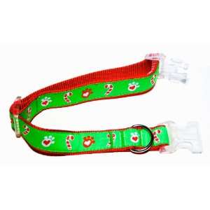   Inspirations Christmas Dog Collar Large (14in. To 22in.) up to 90lbs