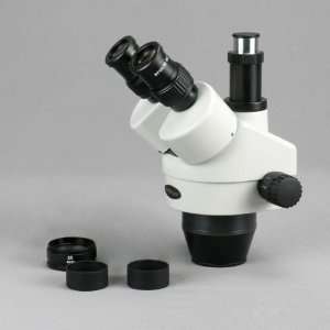  7X 90X Trinocular Zoom Power Stereo Microscope Head 