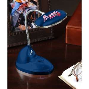   MLB Baseball Atlanta Braves LED Desk Lamp Braves
