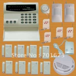  values wireless 8 zone home security alarm system