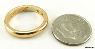 1905 Antique Ladies WEDDING BAND   20k Yellow Gold Ring  