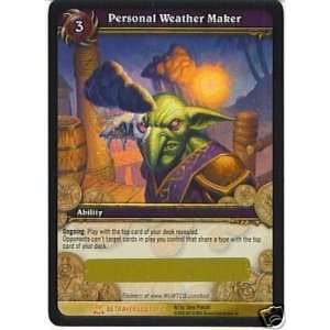  World of Warcraft Personal Weather Machine Epic Loot Card 
