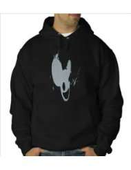 Xtees   Glow in the Dark Deadmau5 Mouse Head Splatter   Hoodie