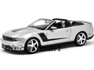 MAISTO 118 2010 FORD MUSTANG ROUSH 427R DIECAST SILVER  