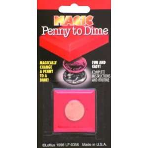  Penny to Dime Magic Trick Toys & Games