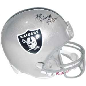  Fred Biletnikoff Oakland Raiders Autographed Deluxe Full 