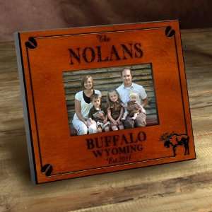   Favors Personalized Cabin Series Moose Picture Frame 