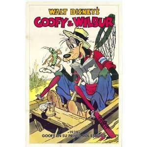 Goofy and Wilbur Movie Poster (11 x 17 Inches   28cm x 44cm) (1939 