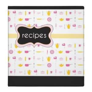  Retro Recipe Book Binder