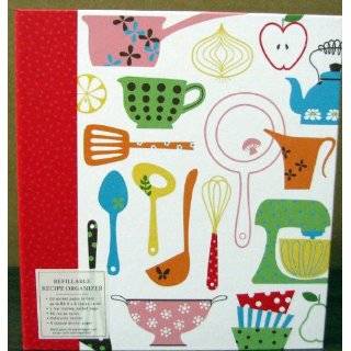 cr gibson 3 ring binder pocket page recipe book patisserie