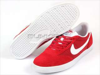 Nike 6.0 Zoom Leshot LR Varsity Red/White Classic Low Suede 2011 Mens 