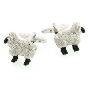  Woolly Sheep Cufflinks with Presentation Box Jewelry