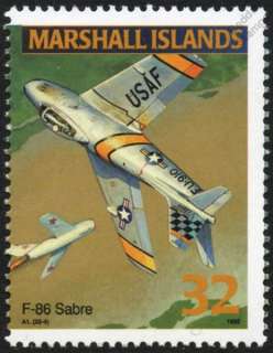 USAF North American Aviation F 86 SABRE/SABREJET Jet Aircraft Mint 