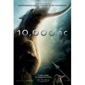  10,000 B.C. Original Movie Poster 27x40 (Wooley) 
