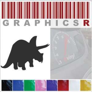   Graphic   Dinosaur Triceratops Boys Nursery A86   Red Automotive