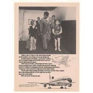   Passenger Service Agent Aaron Blakeney Print Ad